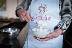 Aula de culinária privada de meio dia na casa de Cesarina em Treviso