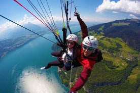 Visita guiada de día completo a Interlaken con vuelo en parapente