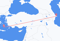 Flyg från Baku till Santorini