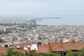 Promenade aux herbes dans la culture et la nature de la vieille ville de Thessalonique 