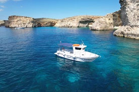 Malta: Blue Lagoon, Comino & Gozo Private Boat Cruise & Trip