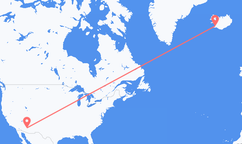 Flyrejser fra Phoenix, USA til Reykjavík, Island