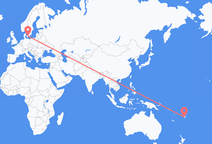 Flights from Nadi to Copenhagen