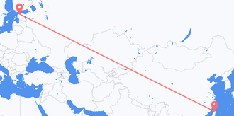Taiwan to Estonia