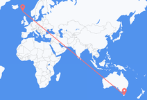 Flyg från Hobart till Sørvágur