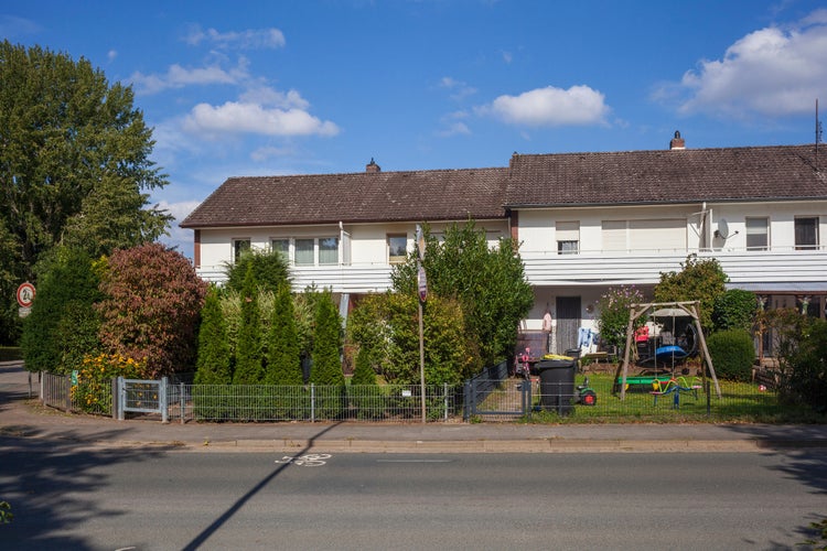 Photo of Residential houses, single-family houses, residential buildings, Diepholz, Lower Saxony, Germany .