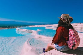 Tour privado al lago Salda, Pamukkale, ciudad antigua de Hierápolis