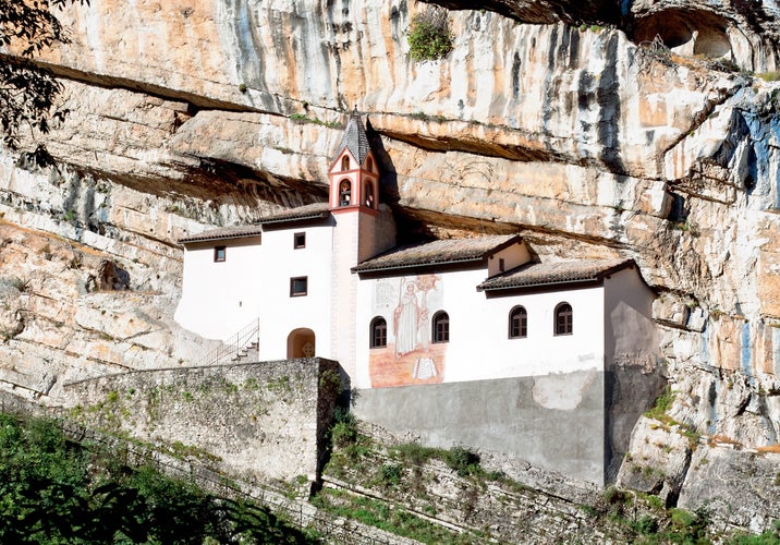 Photo of Hermitage of Saint Columban, Rovereto, province of Trentino-Alto Adiges, Bolzano, Italy.