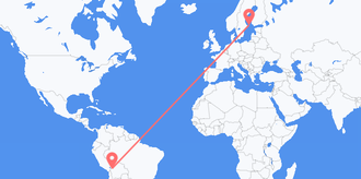 Bolivia a Islas Åland