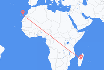 Antananarivo to Las Palmas
