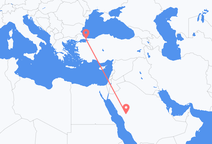 Flights from Medina to Istanbul