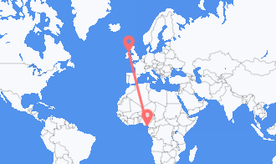 Vols de Guinée équatoriale vers l’Irlande du Nord