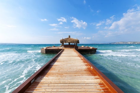 Photo of Ilica Beach, Izmir, Turkey.