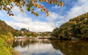 Photo of beautiful landscape of Killarney, a city of Ireland.