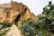 Mangiapane cave or “Grotta Mangiapane” is an ancient settlement and a geological site inhabited since the Upper Paleolithic, Custonaci, Sicily, Italy