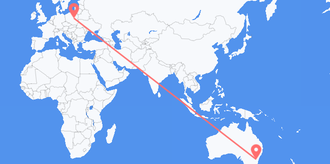 Авиаперелеты из Австралии в Польшу