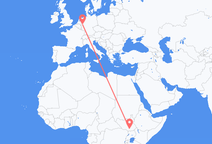 Juba to Düsseldorf