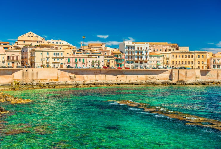 Cityscape of Syracuse, Sicily, Italy