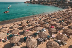 Super Paradise Beach Mykonos Seaside Sunbed (3. & 4. Reihe)