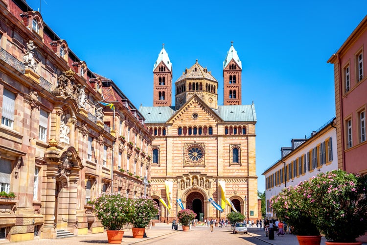 Photo of old city of Speyer, Germany.