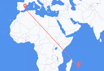 Mauritius Island to Alicante