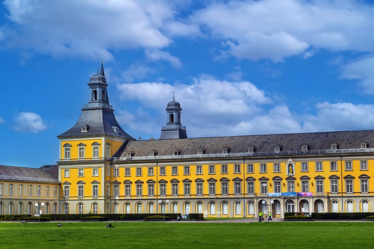 photo of view of Former Prince palace, now is main building of the University of Bonn, Germany.