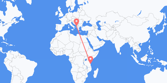 Tanzania to Albania