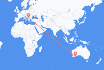 Flyrejser fra Esperance til Pristina