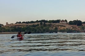 Grande avventura in kayak sull'isola della guerra