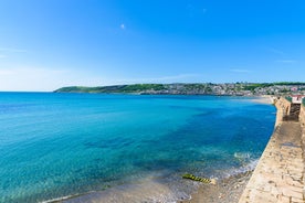 Photo of beautiful sky over Penzance Harbour, Cornwall ,England.