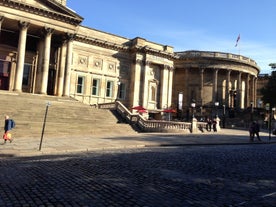 Photo of aerial view of Liverpool ,England.