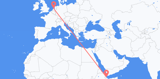 Vols de Djibouti pour les Pays-Bas