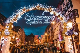 Recorrido a pie por la alegría de la Navidad en Estrasburgo