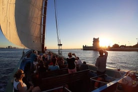 Lisbon Sunset Cruise on a Traditional Boat in Portugal