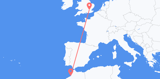 Flights from Morocco to the United Kingdom