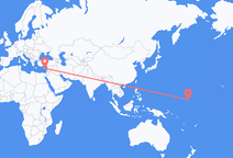 Flights from Majuro to Larnaca