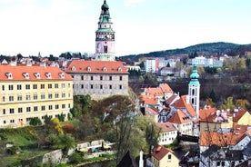 2- Einkadagsferð til Cesky Krumlov, Hallstatt og Salzburg frá Prag