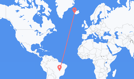 Vuelos de Brasil a Islandia