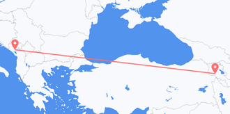 Armenia to Montenegro