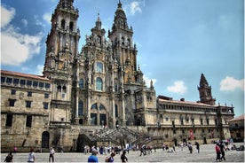 Saint Jacques de Compostelle: visite à pied avec un guide local