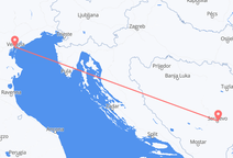 Flights from Venice to Sarajevo