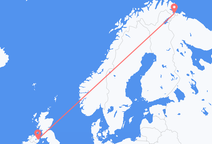 Flyrejser fra Kirkenes til Belfast