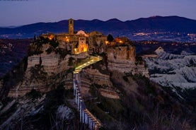 Viagem de um dia: Excursão privada a Orvieto e Civita di Bagnoregio + excursão a vinho com almoço