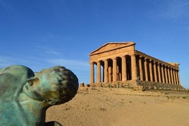 Agrigento-dalur hofanna og Villa Romana del Casale ferð frá Palermo