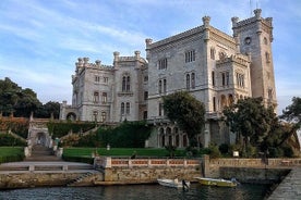 Panoramische rondleiding door Triëst en het kasteel van Miramare