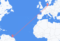 Flights from Paramaribo to Hamburg