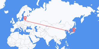 Japan to Lithuania