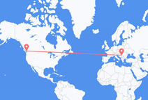 Vancouver nach Belgrad