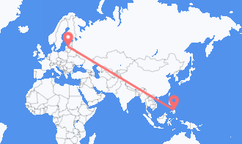Riga to Caraga