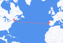 ボストンからリスボン行きの便